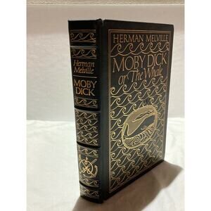 Moby Dick - Herman Melville Leather-Bound Limited Edition - Easton Press 197725